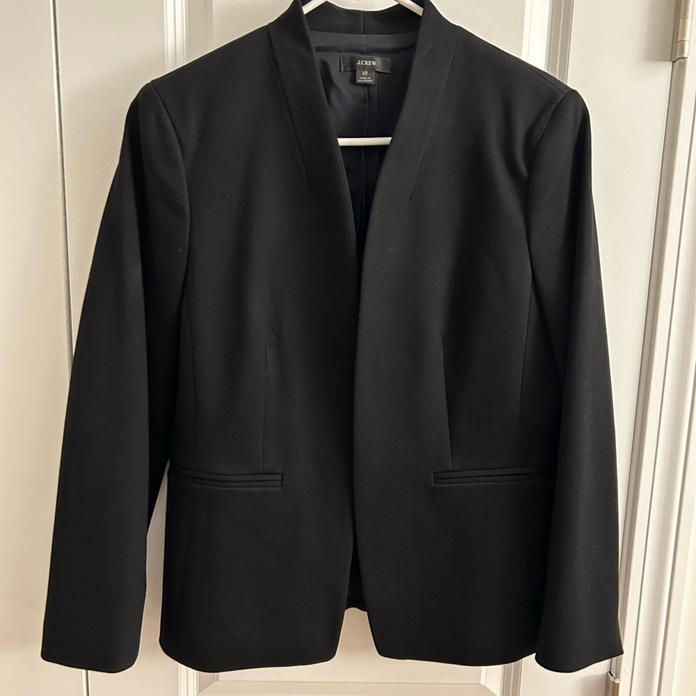 J. Crew black Going Out Blazer